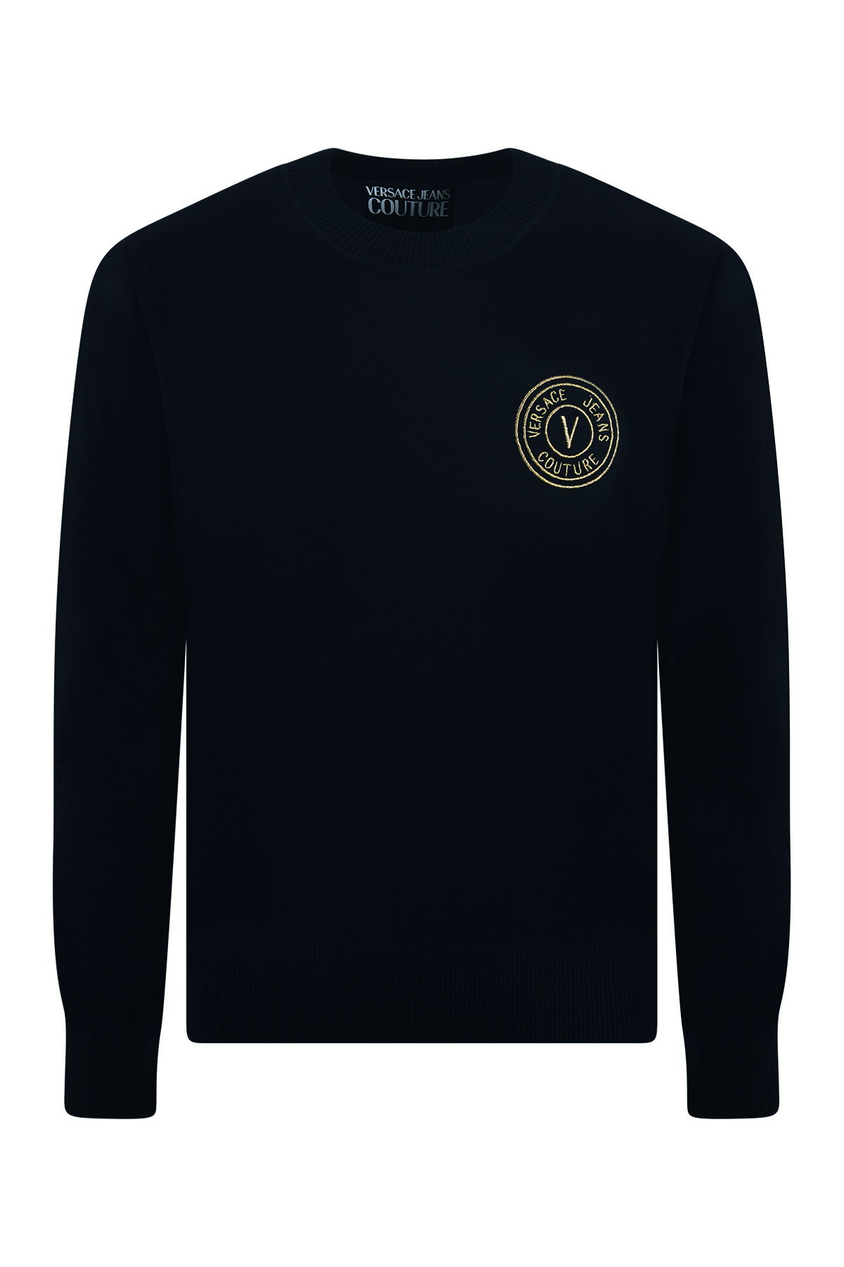 トップス gianni versace Y Versace Bisiklet Yaka Kazak SİYAH