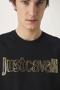 Just Cavalli Bisiklet Yaka Erkek T-shirt SİYAH