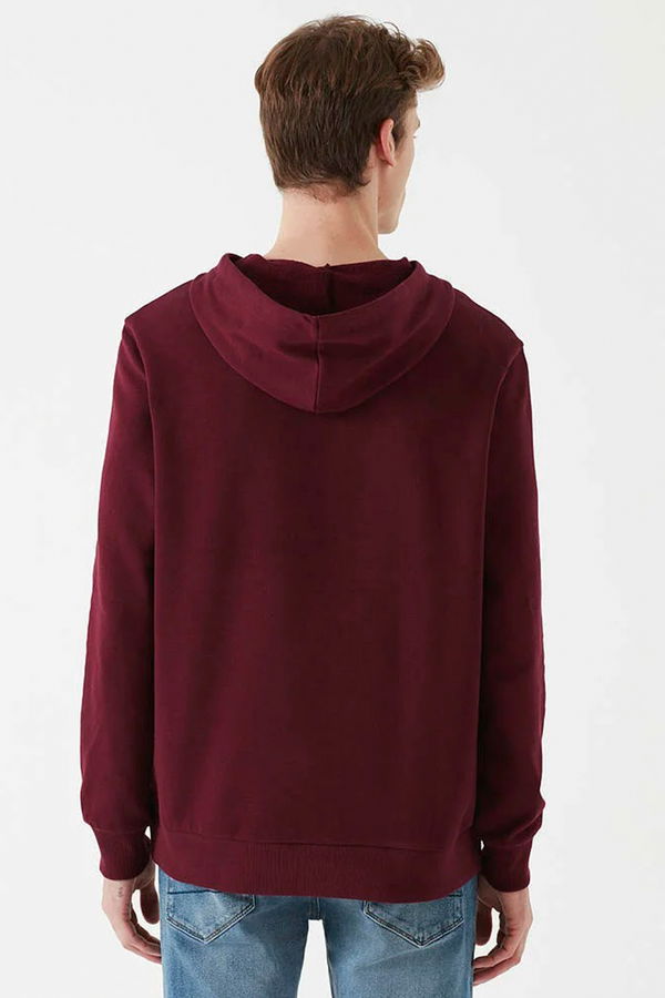 MAVİ BASKILI SWEATSHIRT bordo BORDO MAVİ BASKILI SWEATSHIRT bordo BORDO