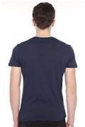 Mavi Baskılı T-shirt