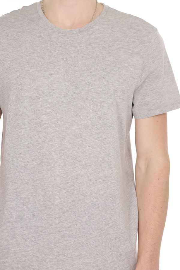 Mavi Bisiklet Yaka T-shirt Mavi Bisiklet Yaka T-shirt