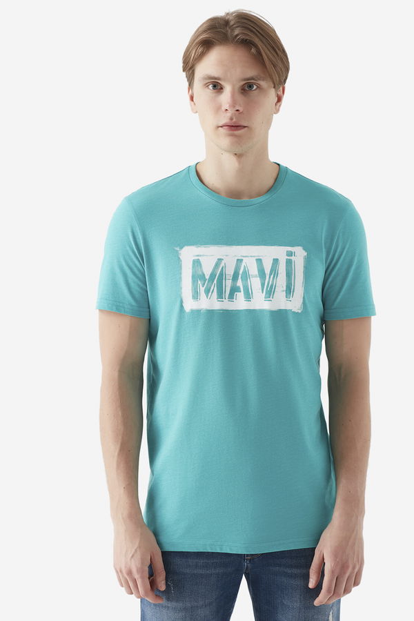 MAVİ LOGO TİŞÖRT baltik yeşili YESIL MAVİ LOGO TİŞÖRT baltik yeşili YESIL