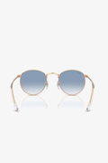 Ray-Ban Round Metal Unisex Güneş Gözlüğü GOLD MAVİ