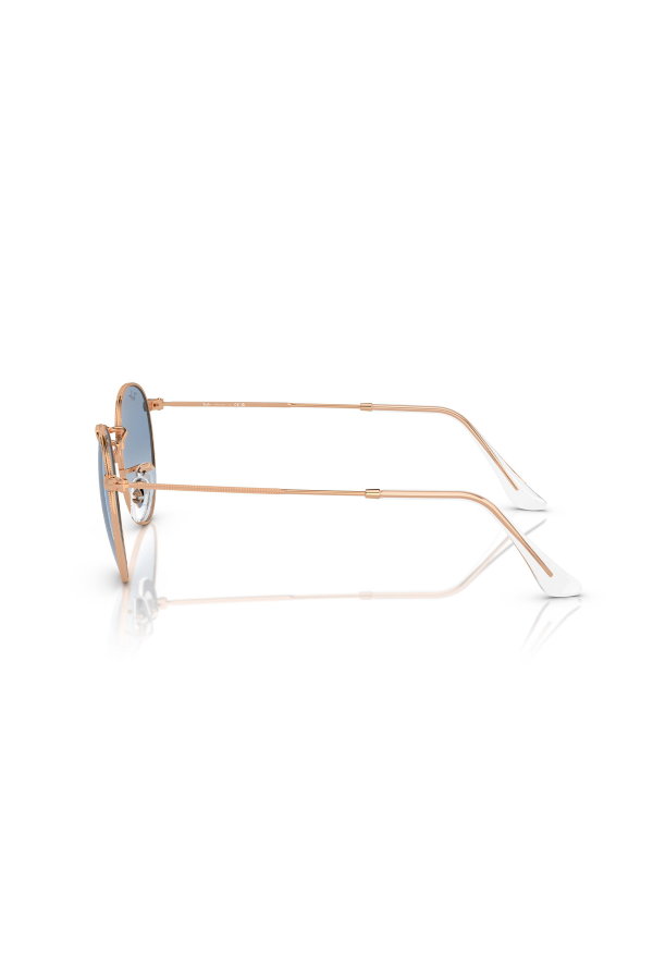 Ray-Ban Round Metal Unisex Güneş Gözlüğü GOLD MAVİ