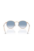 Ray-Ban Round Metal Unisex Güneş Gözlüğü GOLD MAVİ