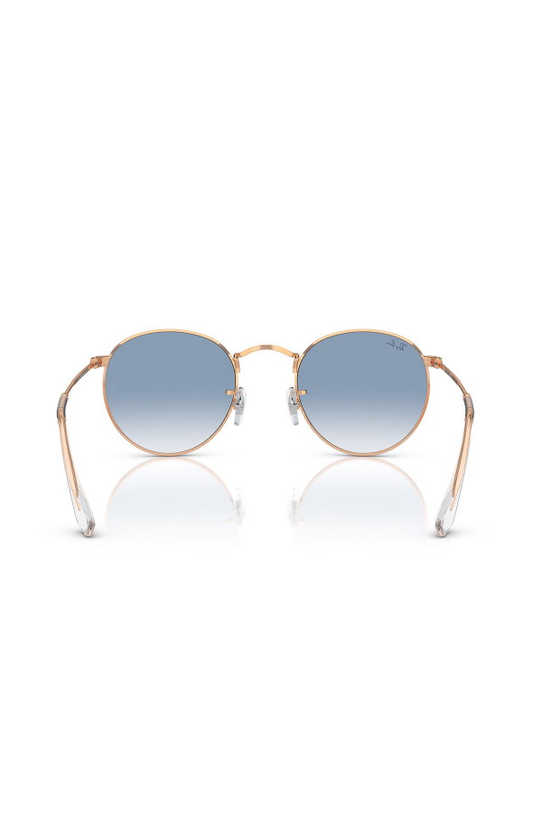 Ray-Ban Round Metal Unisex Güneş Gözlüğü GOLD MAVİ