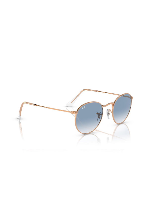Ray-Ban Round Metal Unisex Güneş Gözlüğü GOLD MAVİ