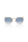 Ray-Ban Round Metal Unisex Güneş Gözlüğü GOLD MAVİ