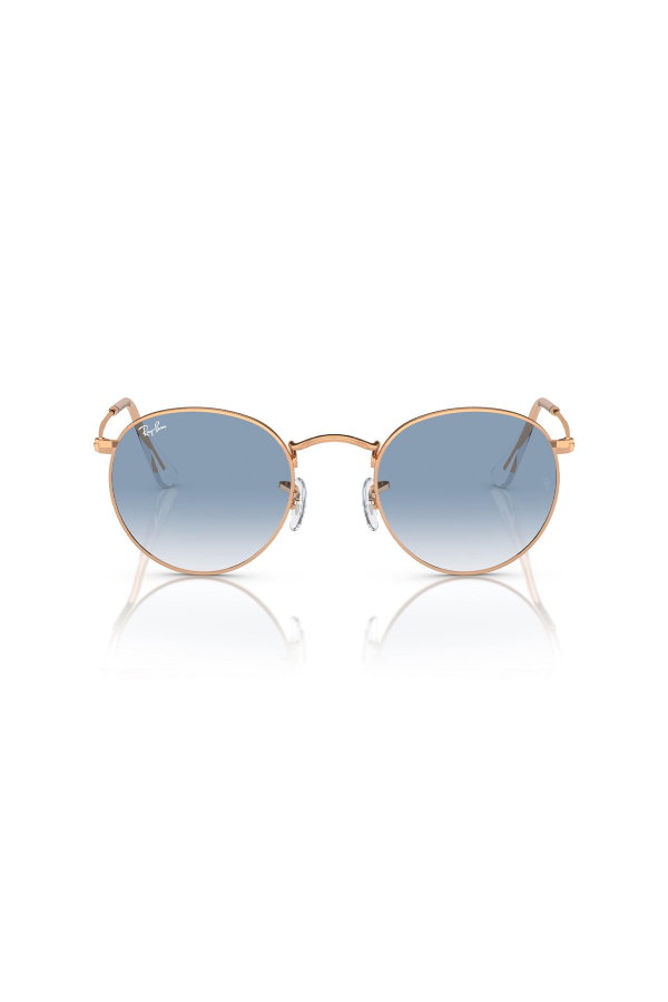 Ray-Ban Round Metal Unisex Güneş Gözlüğü GOLD MAVİ
