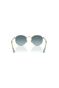 Ray-Ban Round Metal Unisex Güneş Gözlüğü GOLD MAVİ