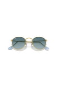 Ray-Ban Round Metal Unisex Güneş Gözlüğü GOLD MAVİ