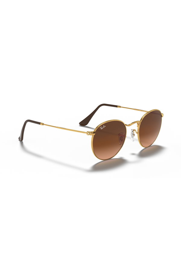 Ray-Ban Round Metal Unisex Güneş Gözlüğü KAHVE-ALTI