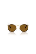 Ray-Ban Round Metal Unisex Güneş Gözlüğü KAHVE-ALTI