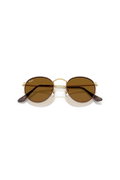 Ray-Ban Round Metal Unisex Güneş Gözlüğü KAHVE-ALTI