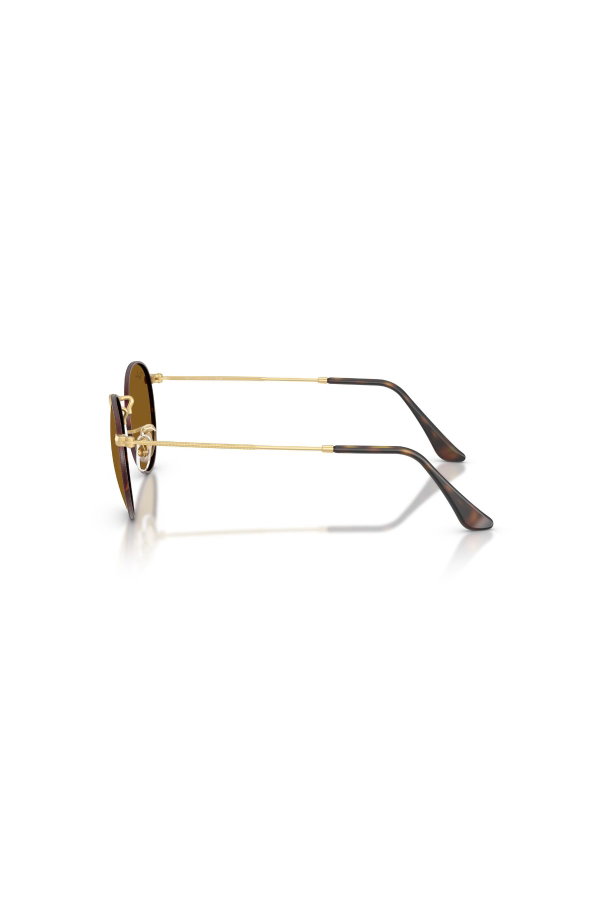 Ray-Ban Round Metal Unisex Güneş Gözlüğü KAHVE-ALTI