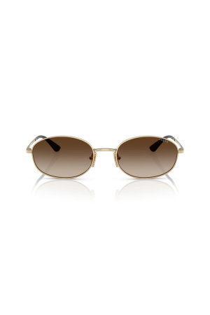 Vogue Eyewear Kadın Polarize Güneş Gözlüğü GOLD GRİ