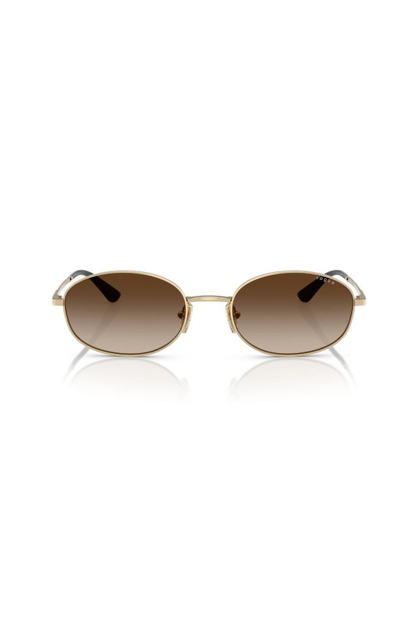 Vogue Eyewear Kadın Polarize Güneş Gözlüğü GOLD GRİ