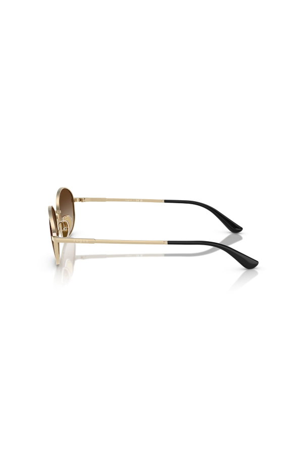 Vogue Eyewear Kadın Polarize Güneş Gözlüğü GOLD GRİ