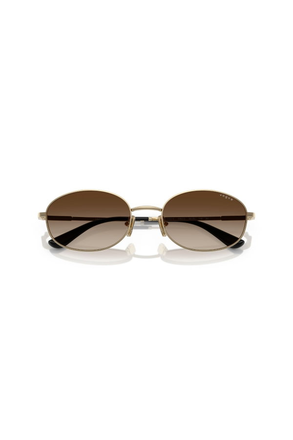 Vogue Eyewear Kadın Polarize Güneş Gözlüğü GOLD GRİ