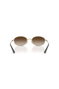 Vogue Eyewear Kadın Polarize Güneş Gözlüğü GOLD GRİ