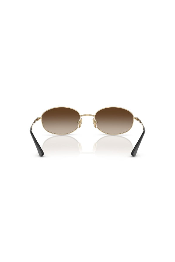 Vogue Eyewear Kadın Polarize Güneş Gözlüğü GOLD GRİ