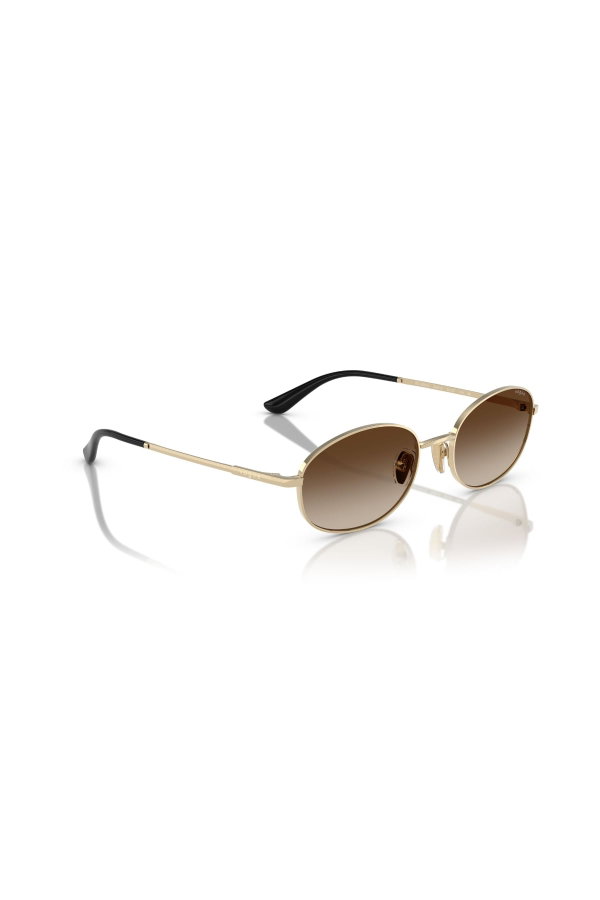 Vogue Eyewear Kadın Polarize Güneş Gözlüğü GOLD GRİ