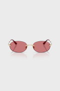 Vogue Eyewear Kadın Güneş Gözlüğü GOLD PEMBE