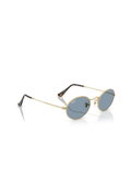Ray-Ban Oval Metal Summer Capsule Unisex Güneş Gözlüğü MAVİ