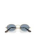 Ray-Ban Oval Metal Summer Capsule Unisex Güneş Gözlüğü MAVİ