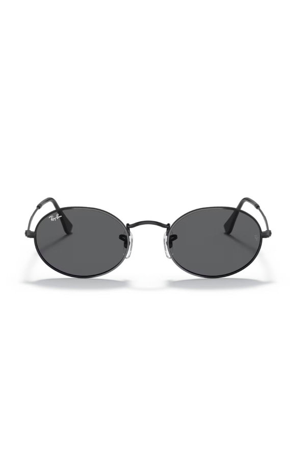 Ray-Ban Oval Metal Erkek Güneş Gözlüğü SİYAH
