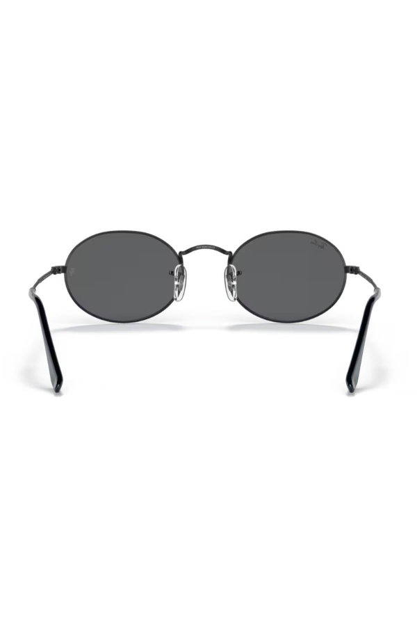 Ray-Ban Oval Metal Erkek Güneş Gözlüğü SİYAH