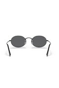 Ray-Ban Oval Metal Erkek Güneş Gözlüğü SİYAH-GRİ