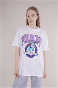 Gabria Miami Yazı Baskılı T-shirt