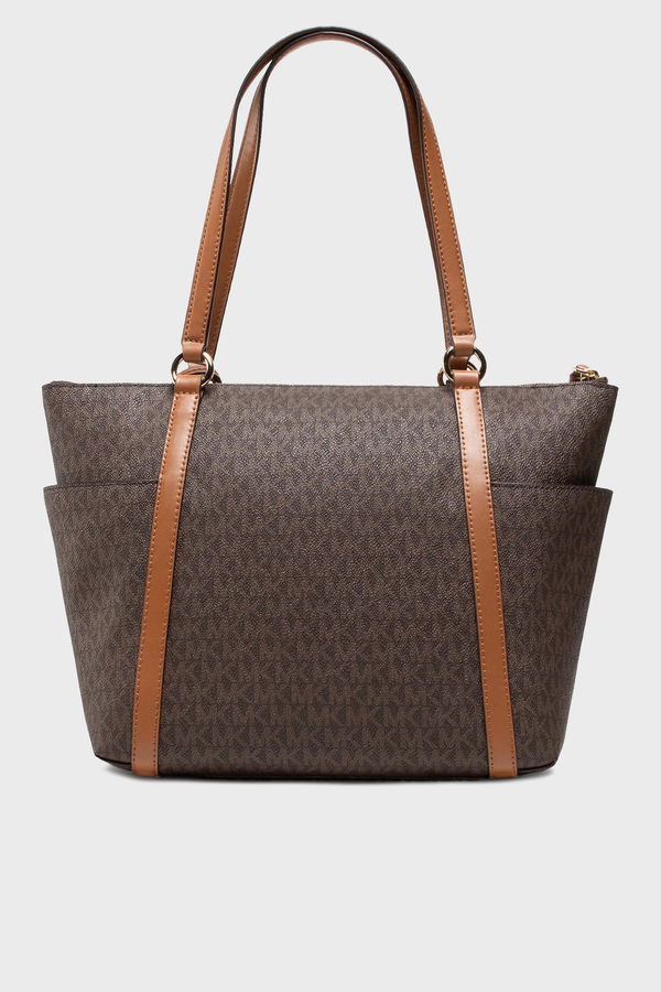 Michael Kors Logolu Fermuarlı Sullivan Kadın Çanta KAHVERENGI Michael Kors Logolu Fermuarlı Sullivan Kadın Çanta KAHVERENGI