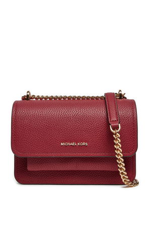Michael Kors Deri Logolu Ayarlanabilir Zincir Askılı Kadın Çanta BORDO Michael Kors Deri Logolu Ayarlanabilir Zincir Askılı Kadın Çanta BORDO
