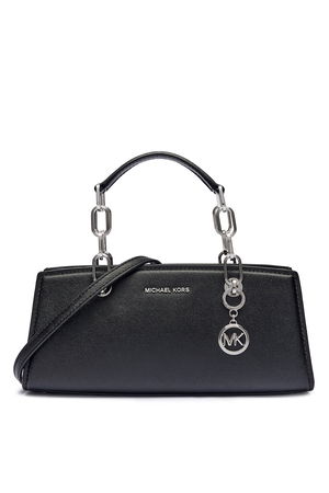 Michael Kors Deri  Kadın Çapraz Çanta SIYAH Michael Kors Deri  Kadın Çapraz Çanta SIYAH