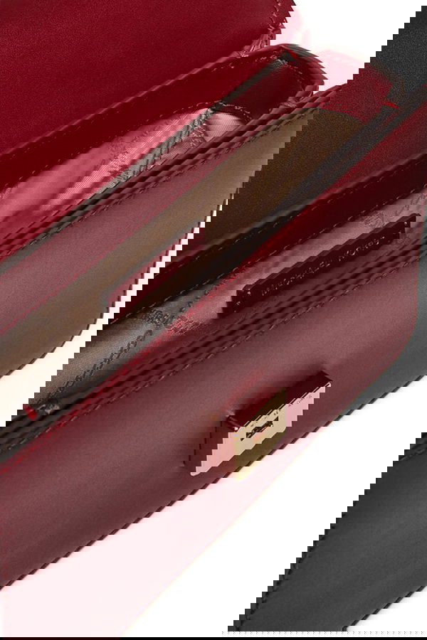 Michael Kors Küçük Deri Kadın Çapraz Çanta BORDO Michael Kors Küçük Deri Kadın Çapraz Çanta BORDO