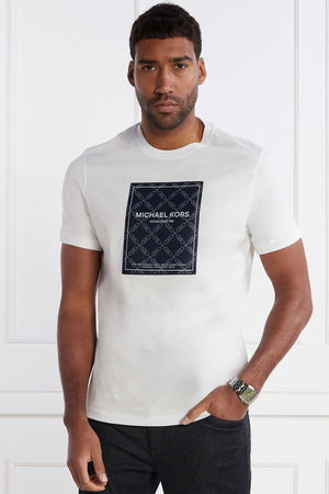 Micheal Kors Erkek T-shirt Beyaz Micheal Kors Erkek T-shirt Beyaz