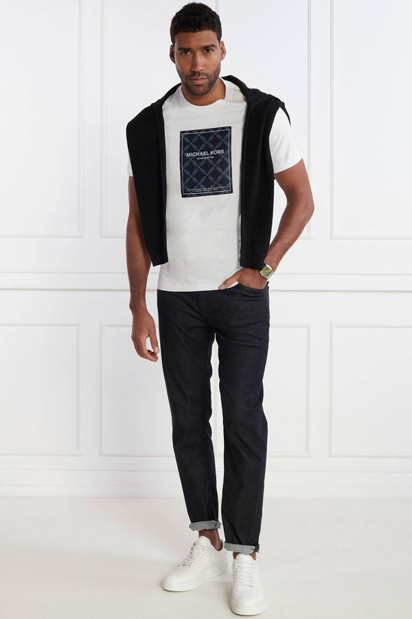 Micheal Kors Erkek T-shirt Beyaz Micheal Kors Erkek T-shirt Beyaz