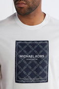 Micheal Kors Erkek T-shirt Beyaz