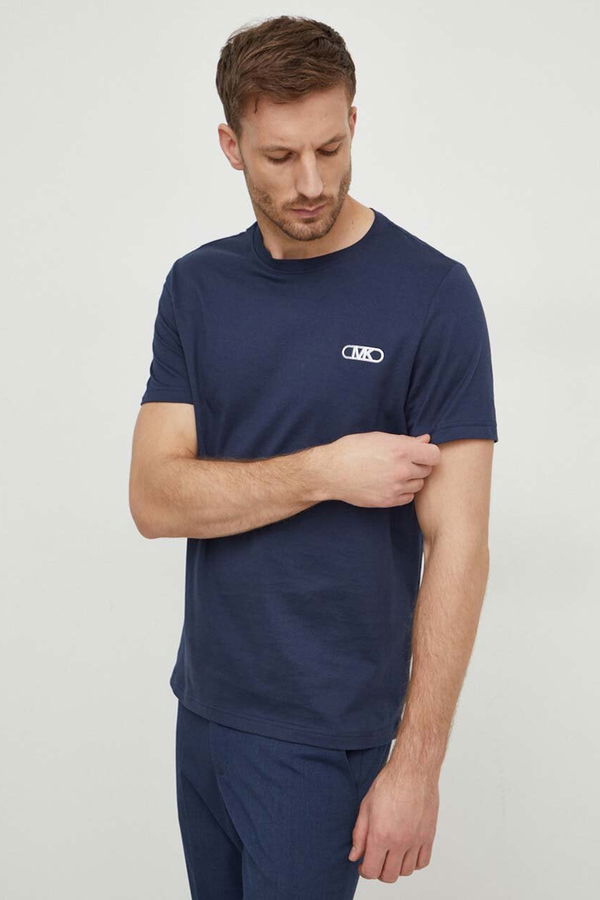 Micheal Kors Erkek T-shirt LACIVERT