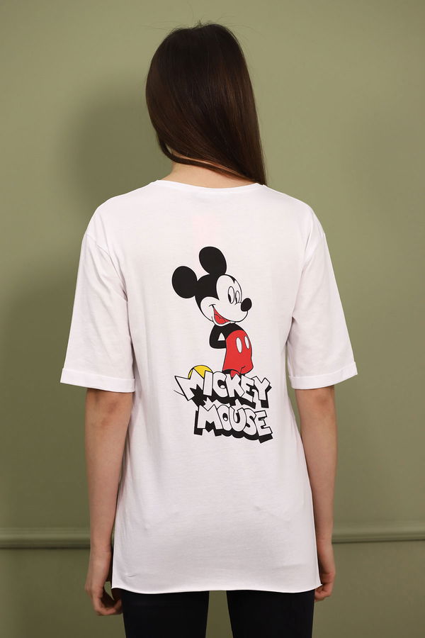 Gabria Mickey Mouse Baskılı T-shirt