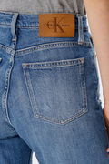 Calvin Klein Kadın Mom Jean Pantolon Denım