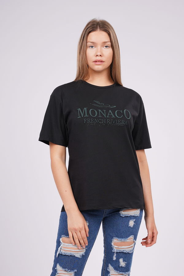 Gabria Monaco Nakışlı T-shirt