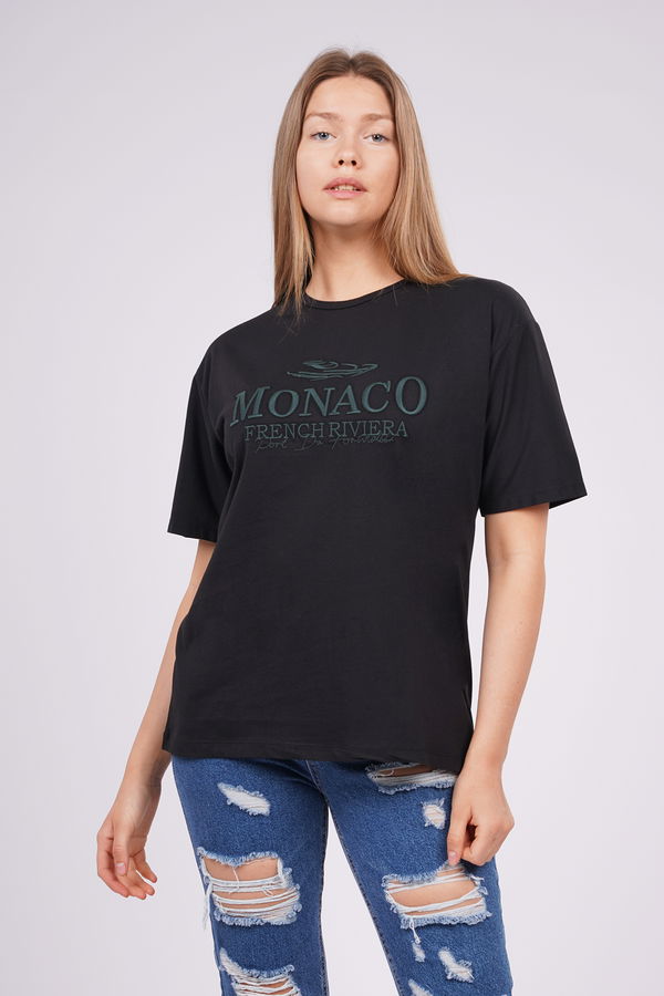 Gabria Monaco Nakışlı T-shirt