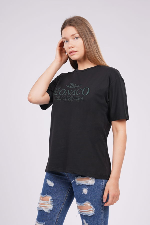 Gabria Monaco Nakışlı T-shirt