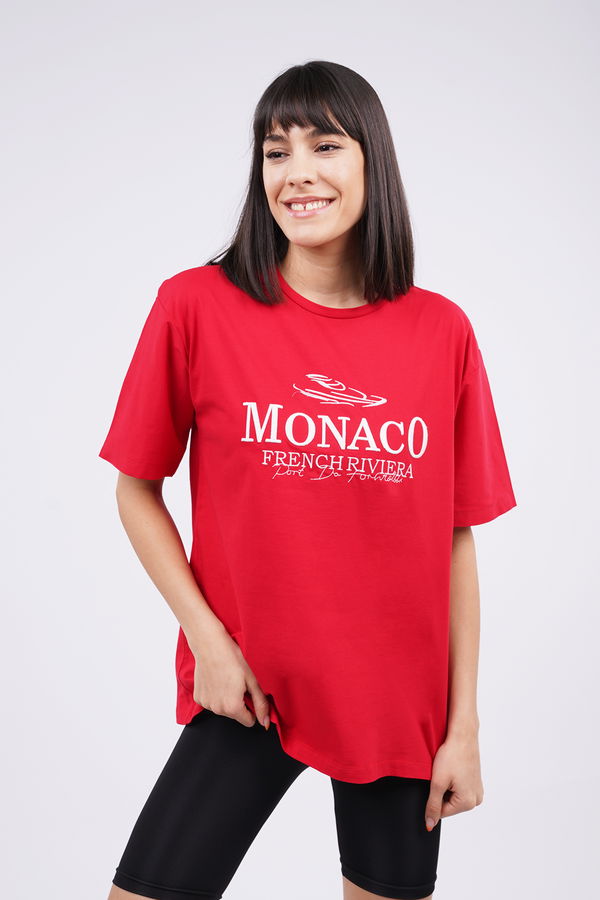 Gabria Monaco Nakışlı T-shirt