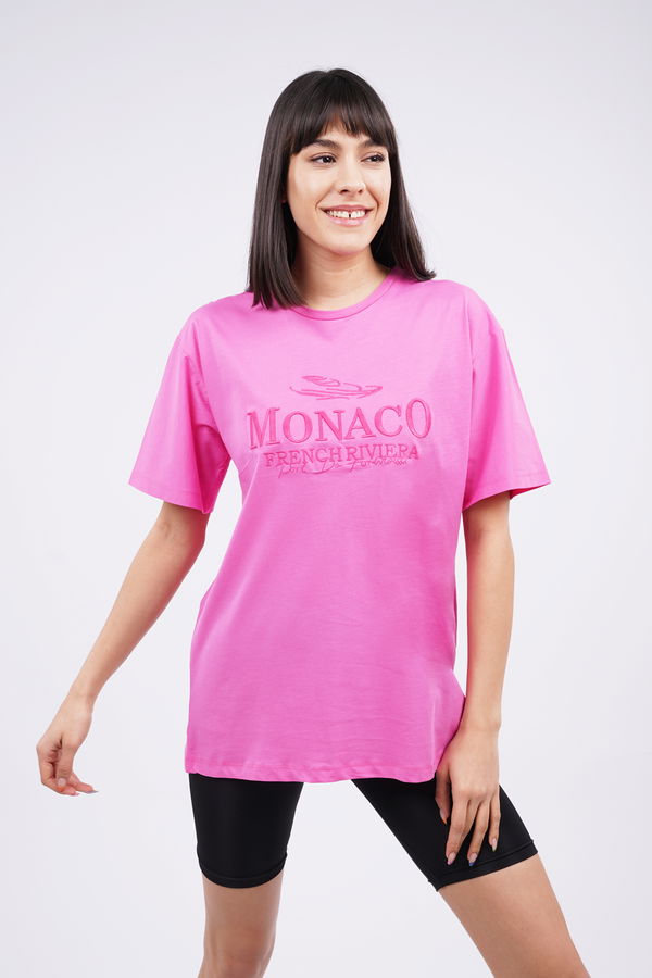 Gabria Monaco Nakışlı T-shirt