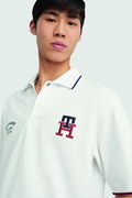 Tommy Hilfiger Polo Yaka T-shirt BEYAZ