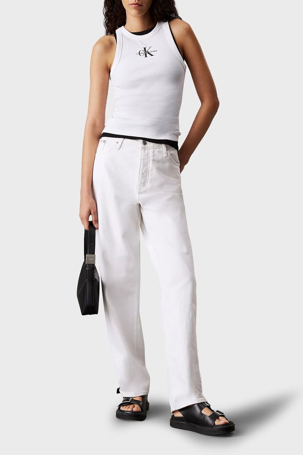 Calvin Klein Kadın Atlet Beyaz